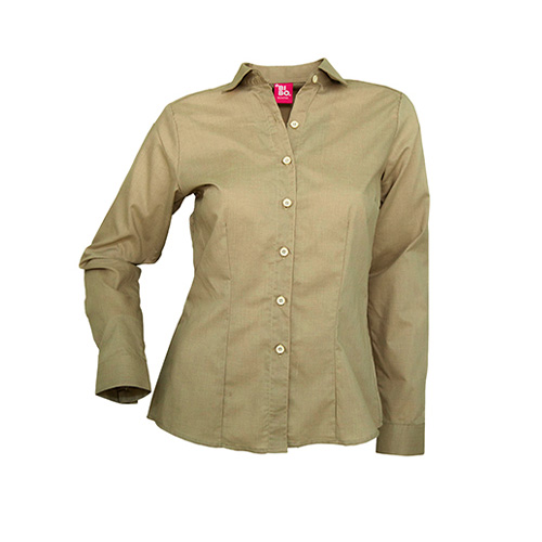 CAMISA BBO PREMIUM DAMA MANGA LARGA - Vista 3